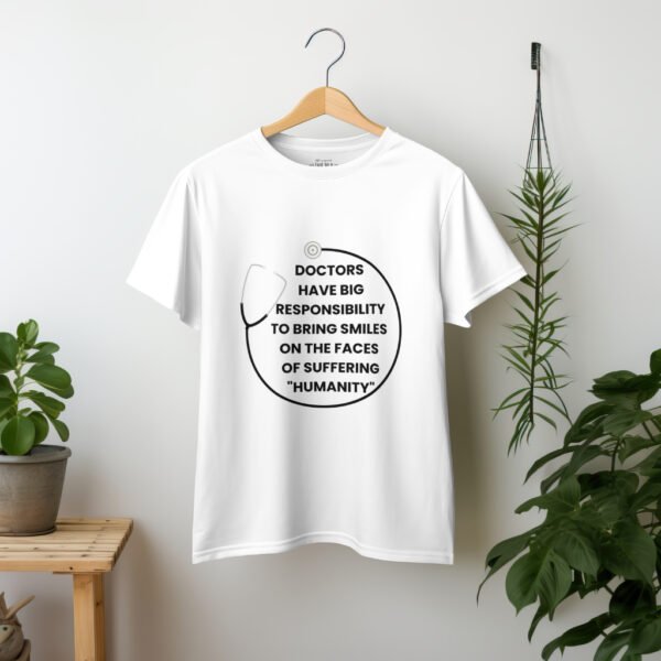 White T-Shirt for Medical Students